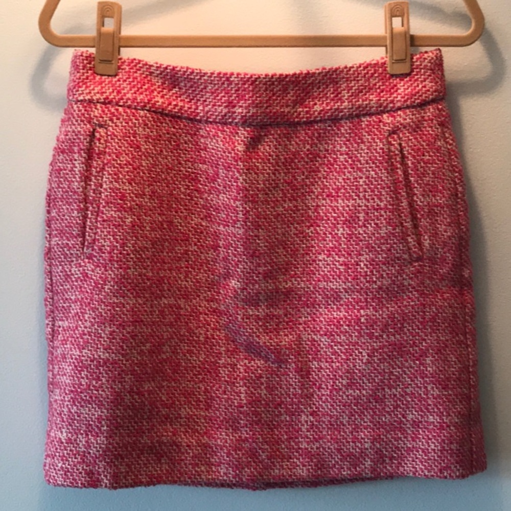 Banana Republic Wool Tweed Skirt